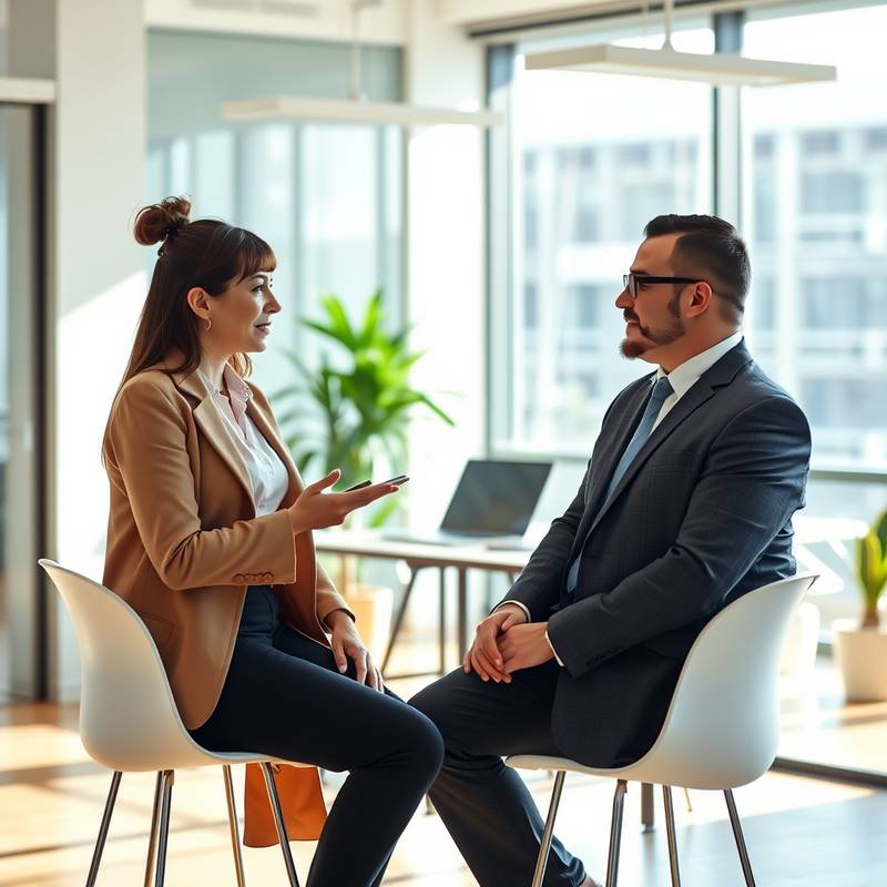 Category thumbnail: Professionals conducting a structured interview